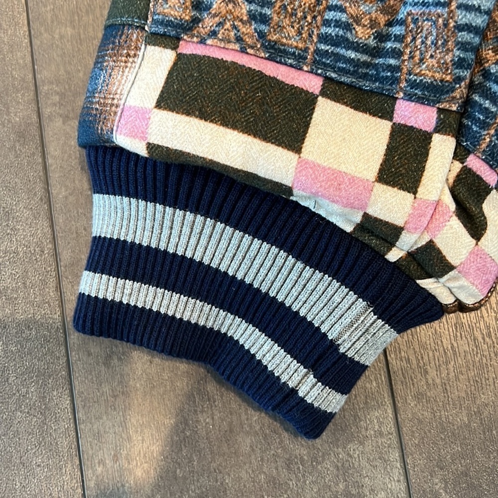 Free People Multicolor Patchwork Coat NWT - Picture 12 of 16